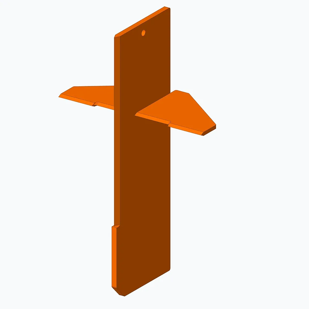 Large 4-way splitter head for Firewood Processors