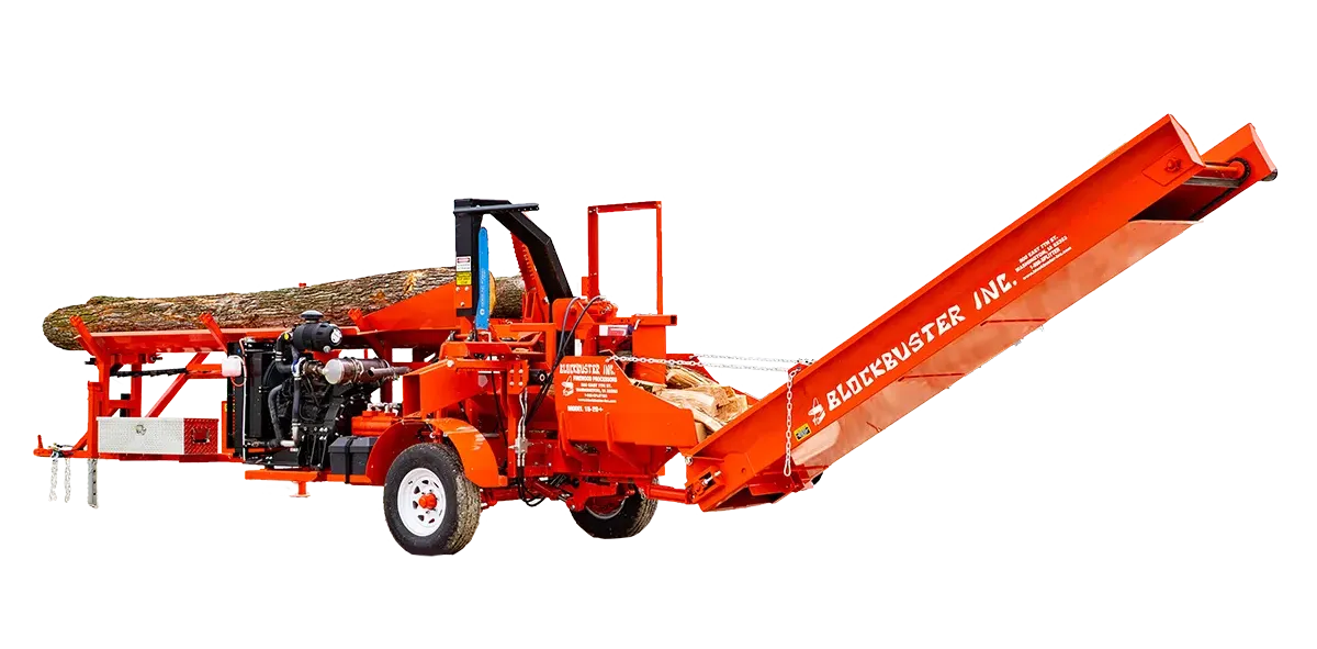Blockbuster Firewood Processors 15-20+ HP Blockbuster Firewood Processors 15-20+ HP