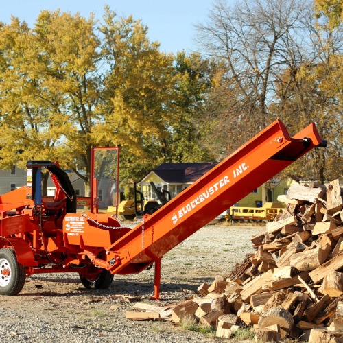 attached firewood conveyor