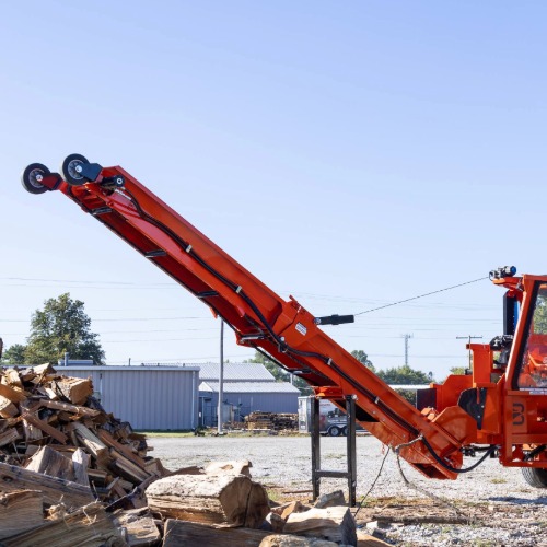 16 foot attached firewood conveyor