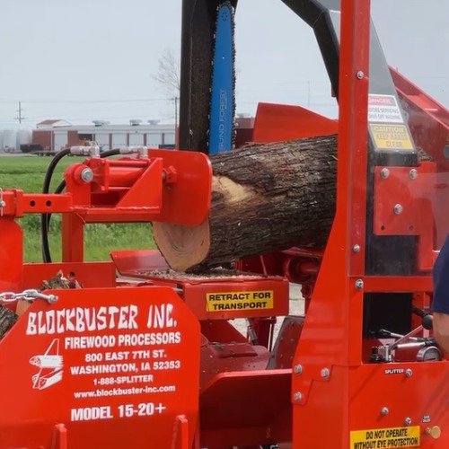 Last Piece Slide Table for Firewood Processor