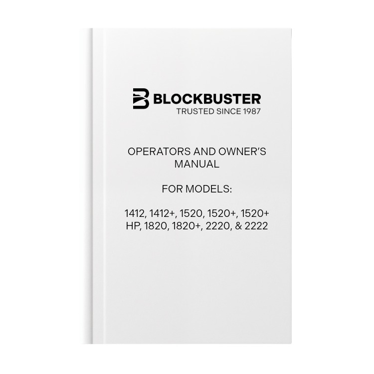 Blockbuster manual
