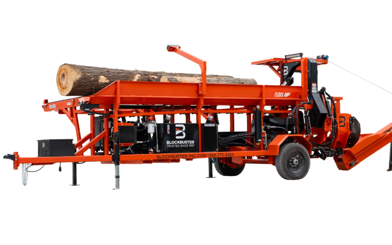 B18 HP Firewood Processor