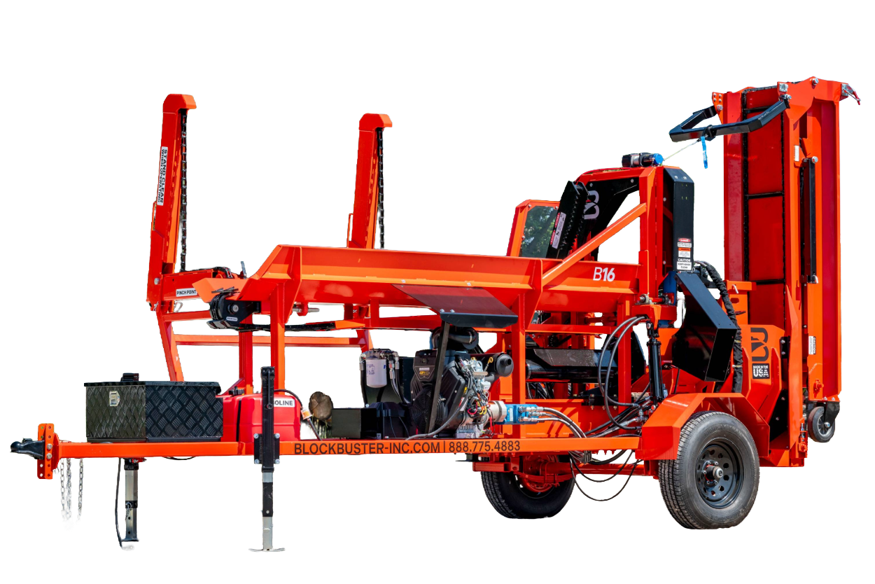 2 strand firewood processor