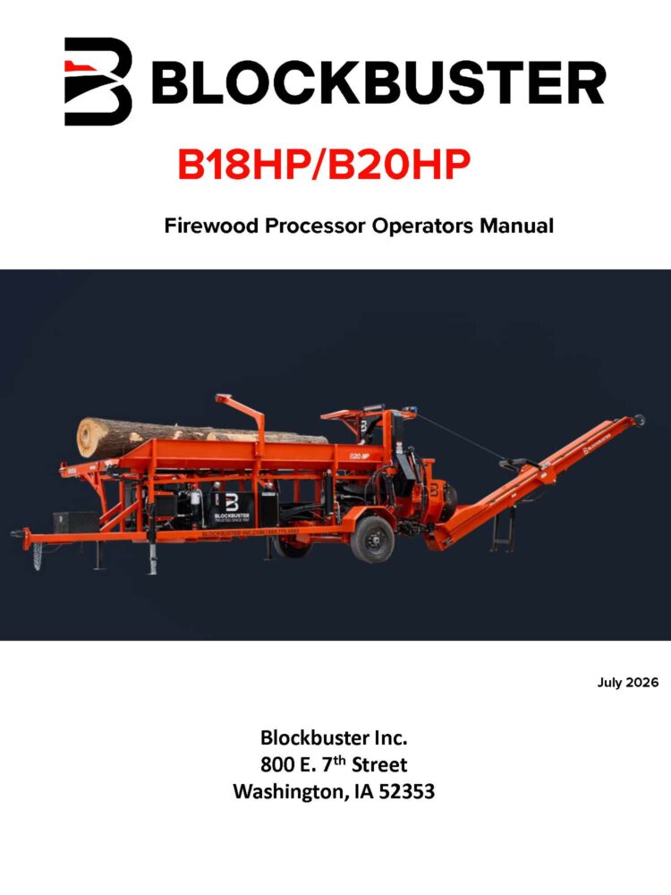 Blockbuster manual