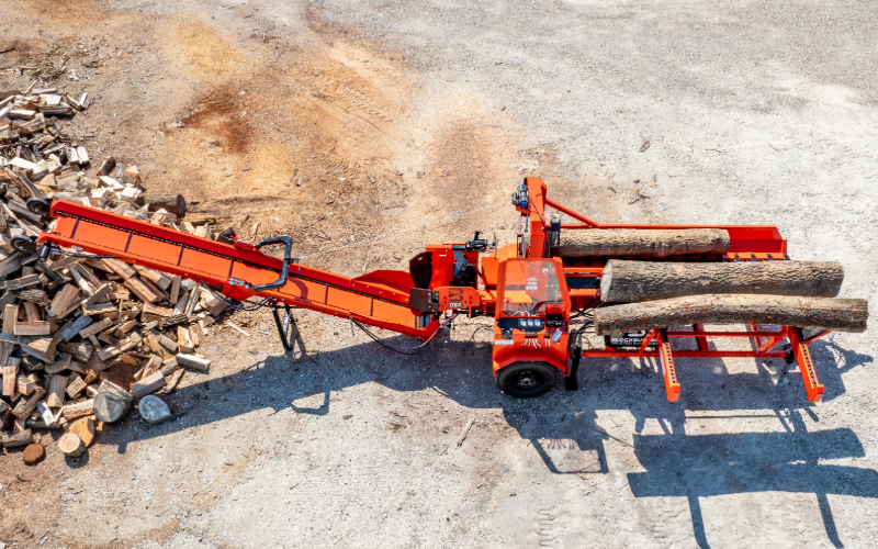 b16 2 strand B16 Firewood processor gas engine