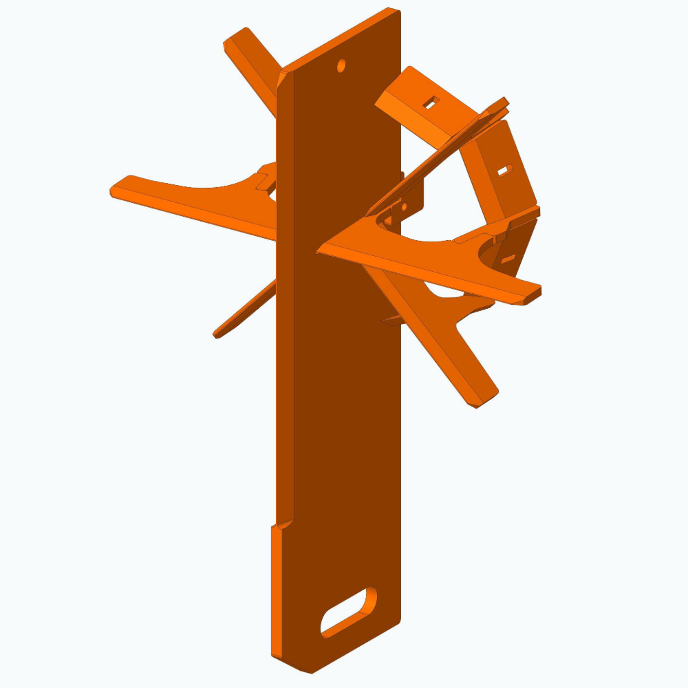 16-way splitting wedge
