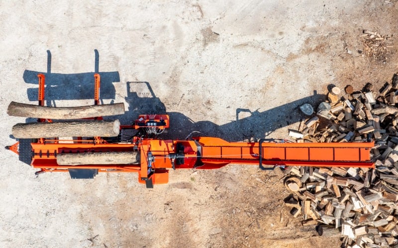 log deck b16 B16 Firewood Processor